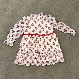 Janie and Jack Floral Long Sleeve Party Dress